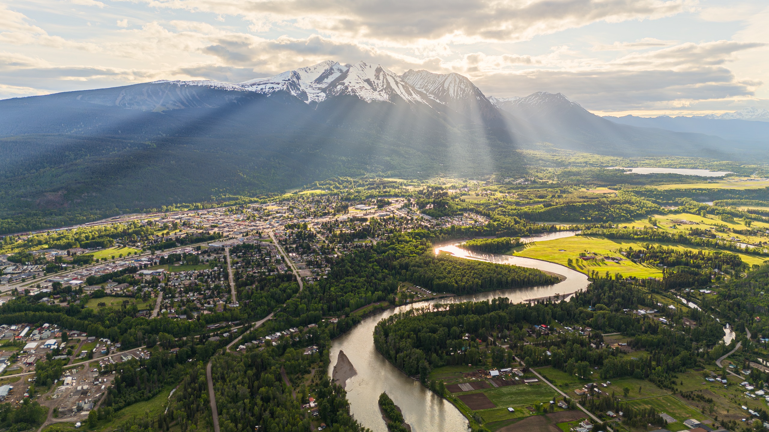 Smithers Aerial Photo